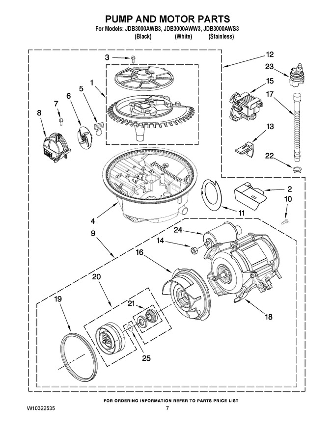 Diagram for JDB3000AWS3