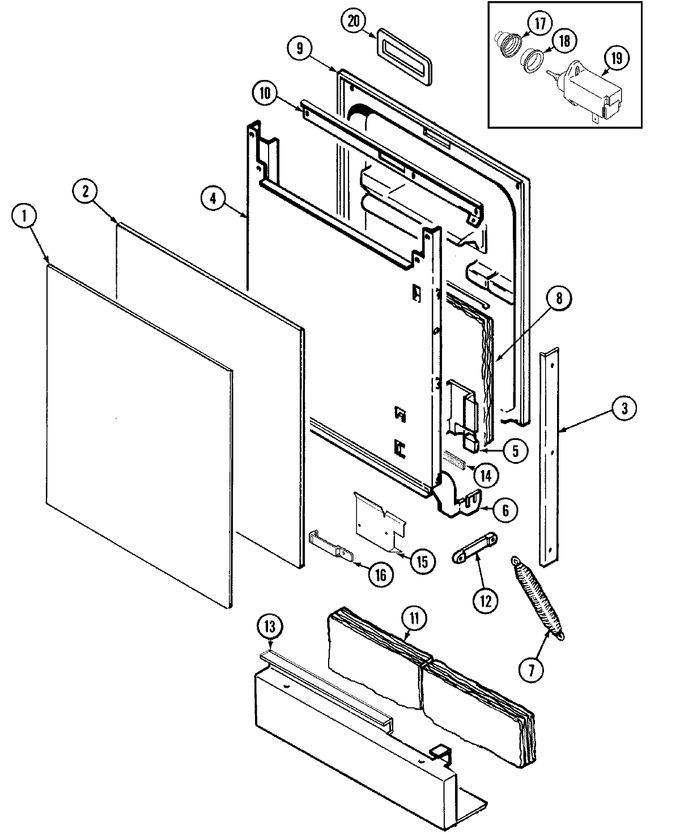 Diagram for MDC4100AWE