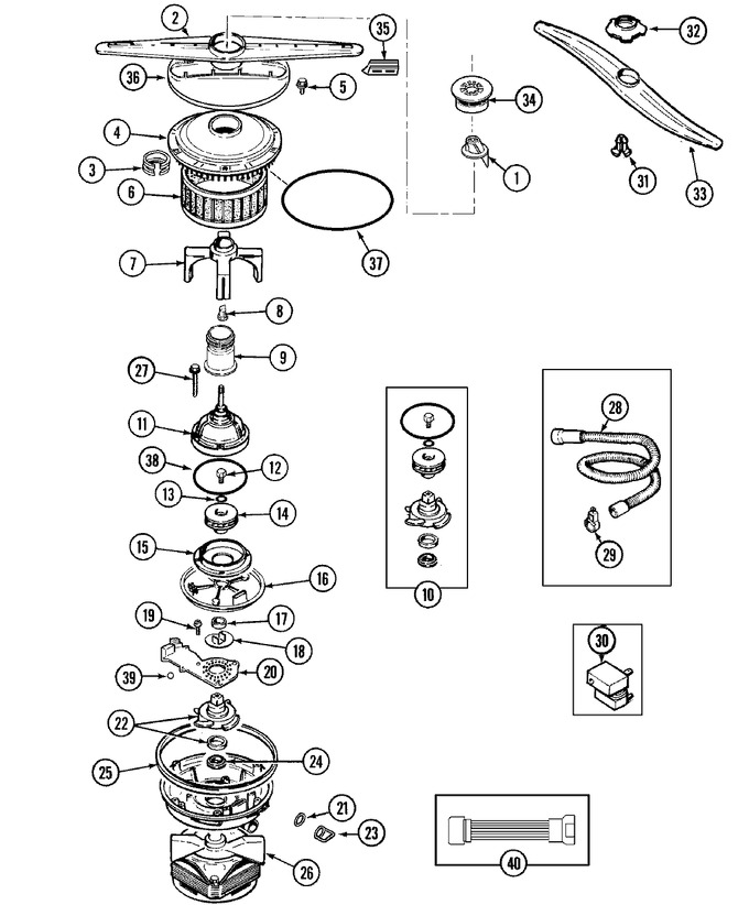Diagram for MDB3100AWX