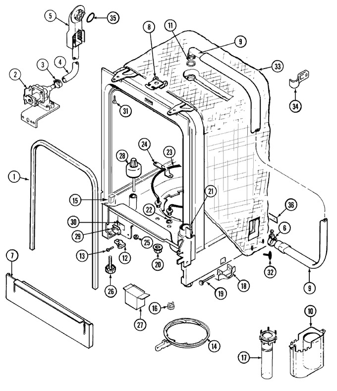 Diagram for MDB4010AWB