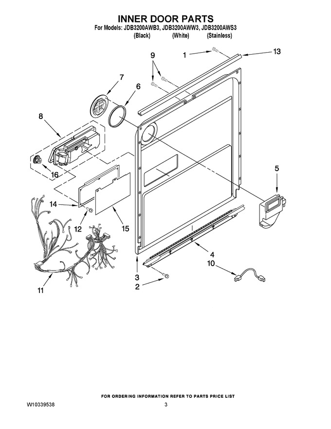 Diagram for JDB3200AWS3