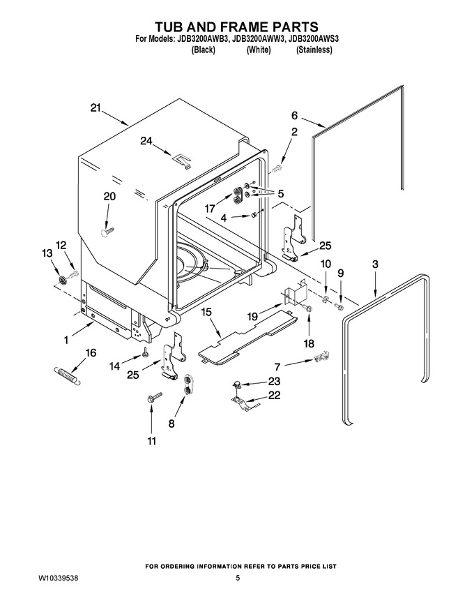 Diagram for JDB3200AWS3