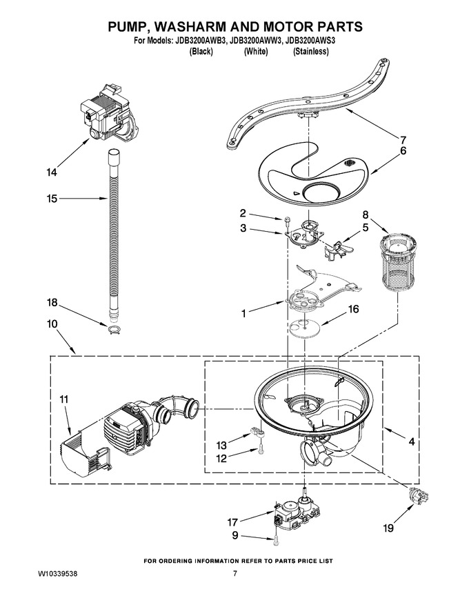 Diagram for JDB3200AWW3
