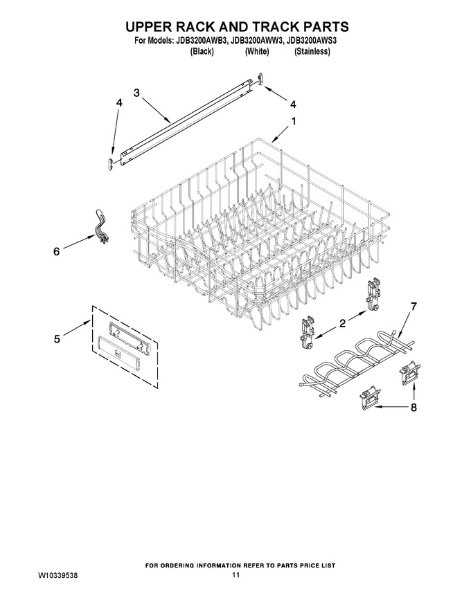 Diagram for JDB3200AWW3