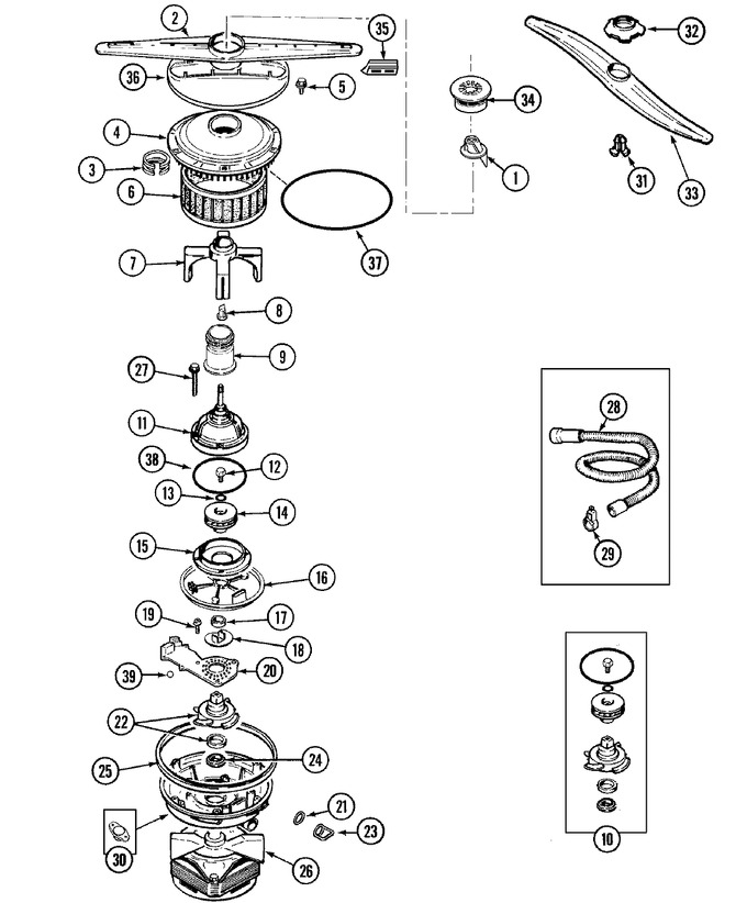 Diagram for JDB3910AWW