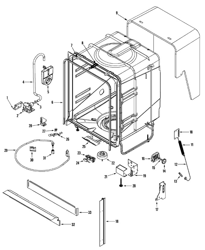 Diagram for JDB4000AWB