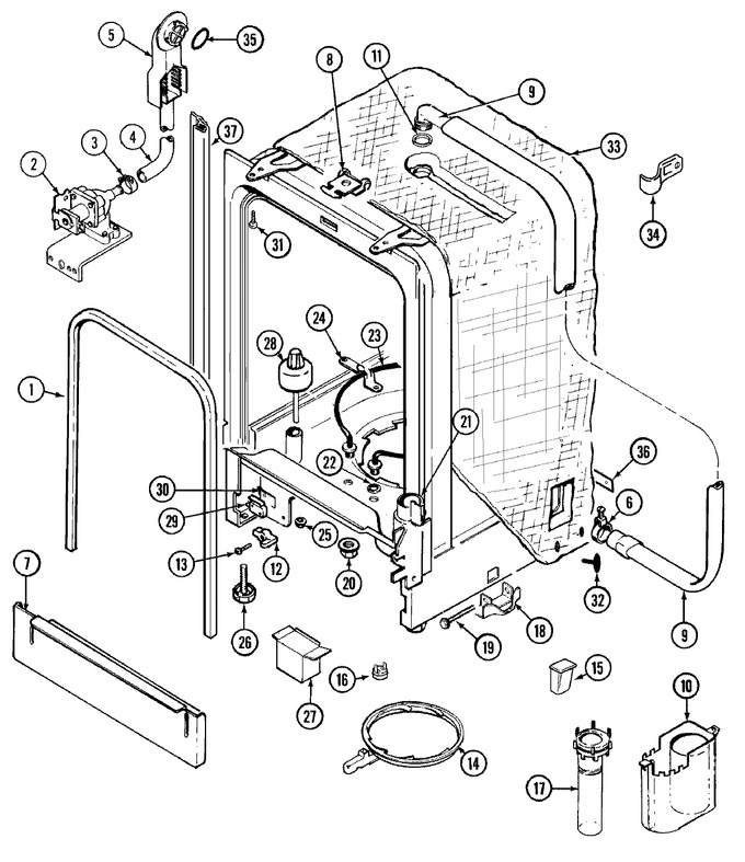 Diagram for JDB5900AWA