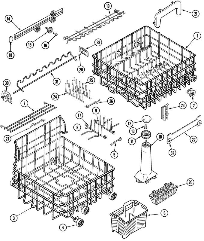 Diagram for MDB7160AWW