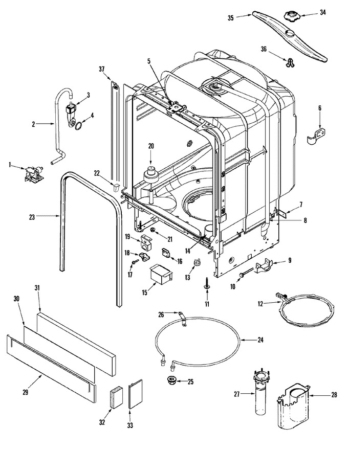 Diagram for JDB7900AWA