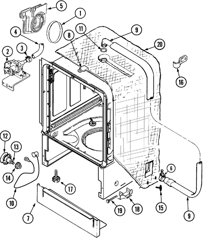 Diagram for JDB7910AWW
