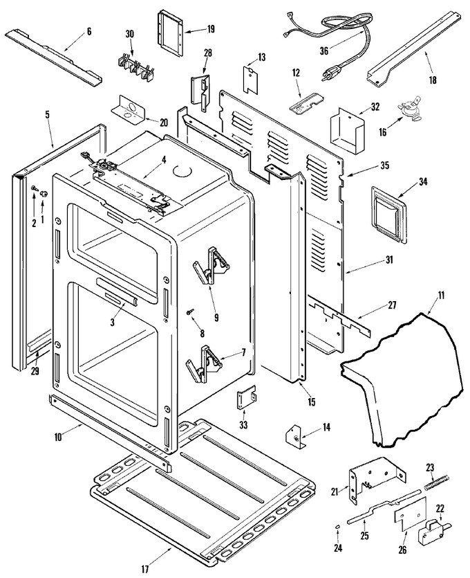 Diagram for JDR8895ACW