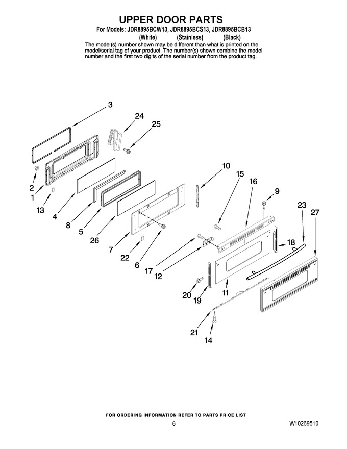 Diagram for JDR8895BCB13