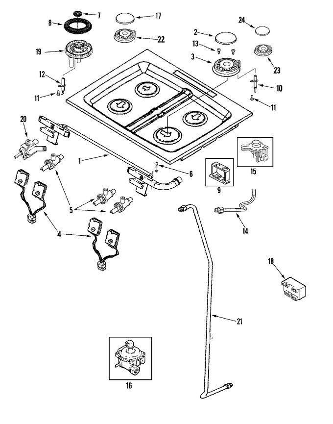 Diagram for JDS8850BDW