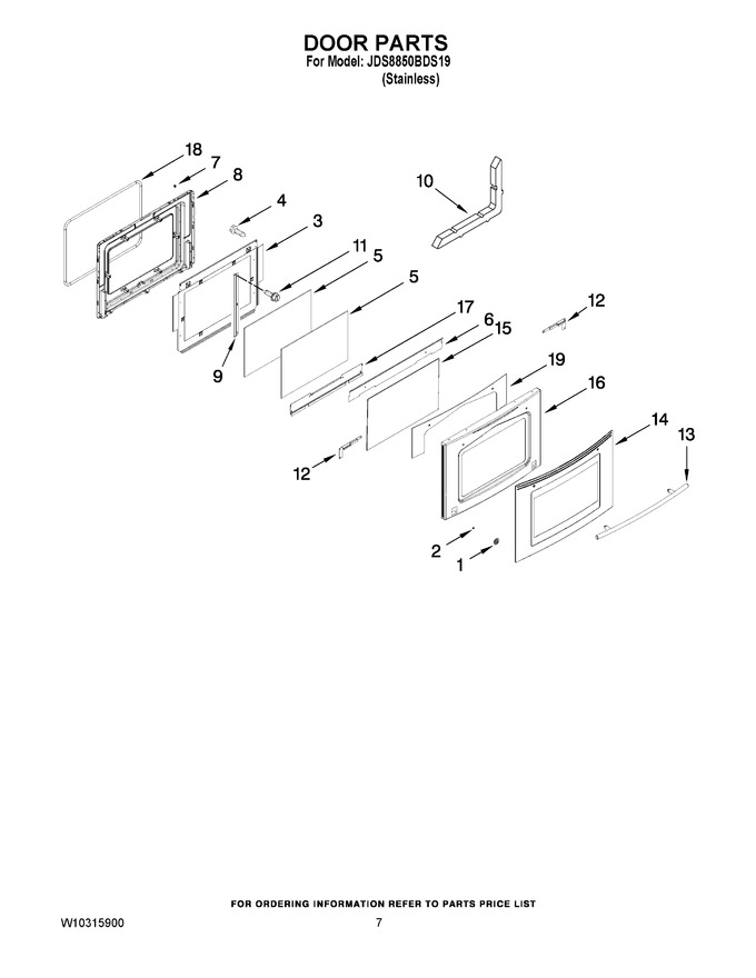 Diagram for JDS8850BDS19