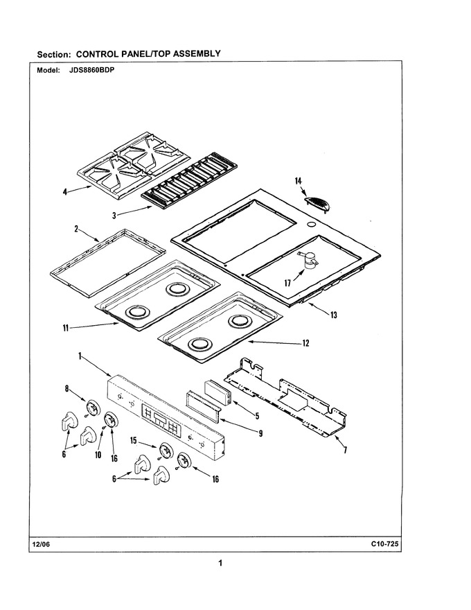 Diagram for JDS8860BDP