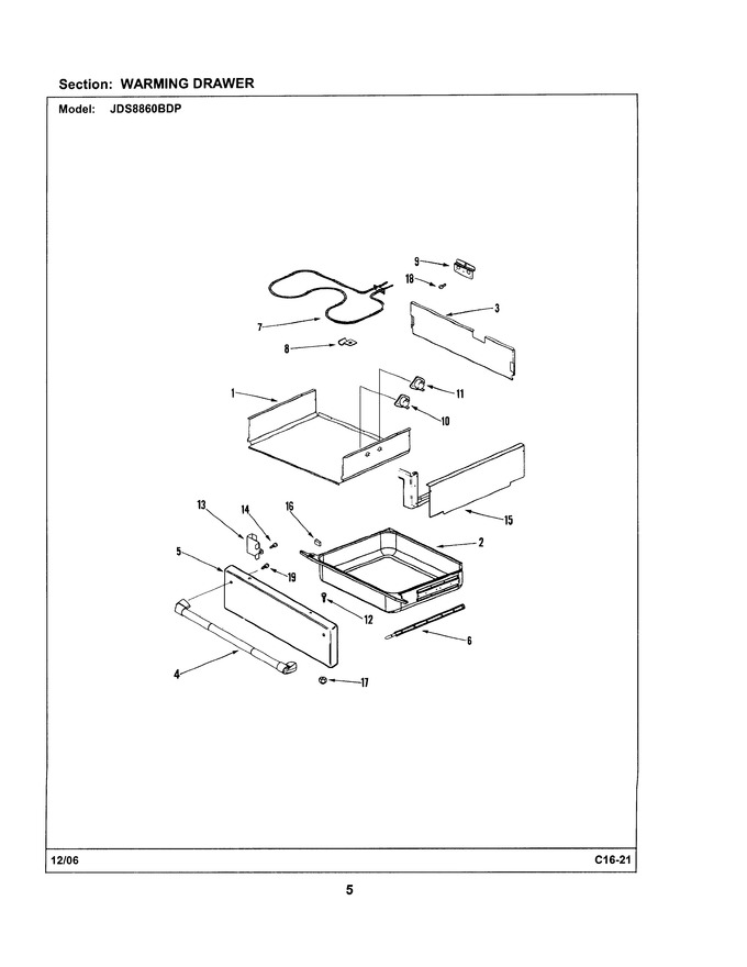 Diagram for JDS8860BDP