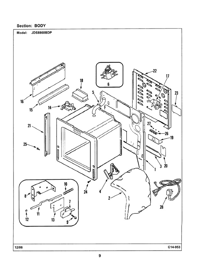 Diagram for JDS8860BDP