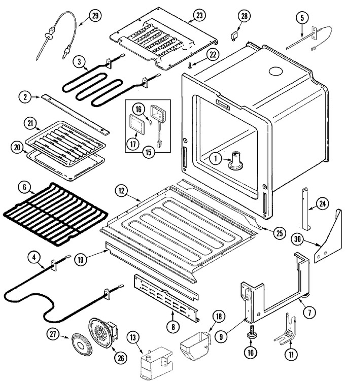 Diagram for JDS9860AAB