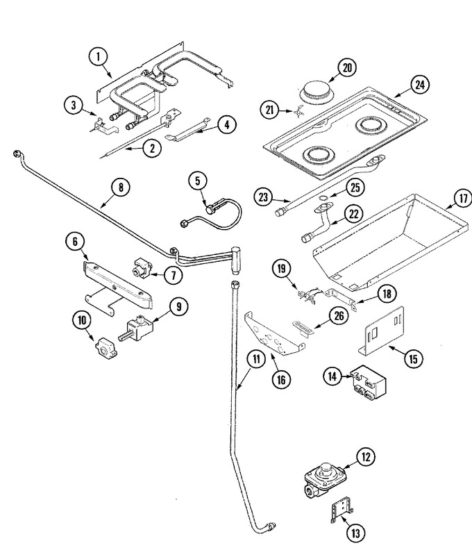 Diagram for JDS9860ACW
