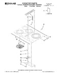 Diagram for 01 - Cooktop Parts