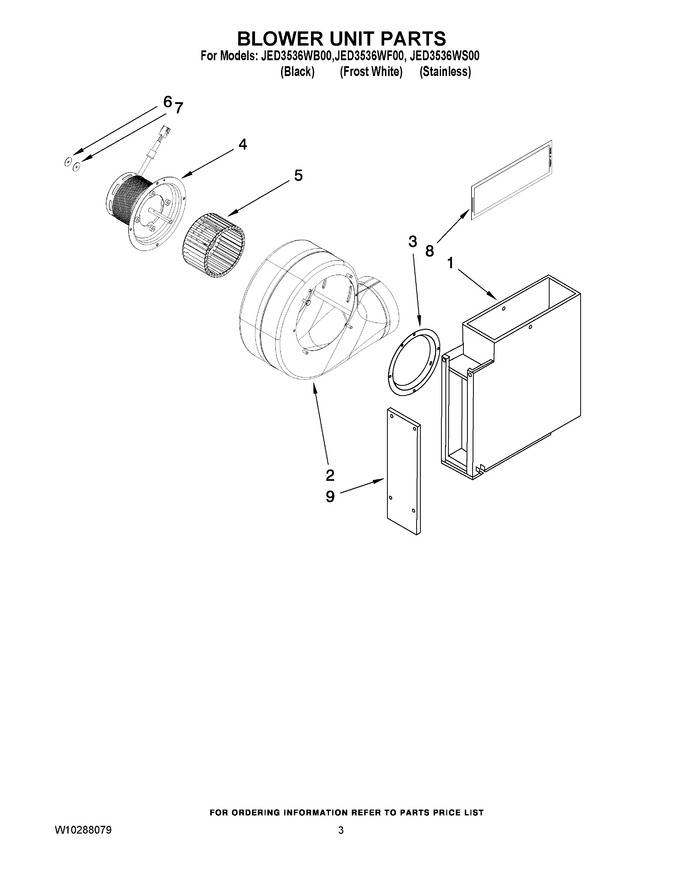 Diagram for JED3536WB00