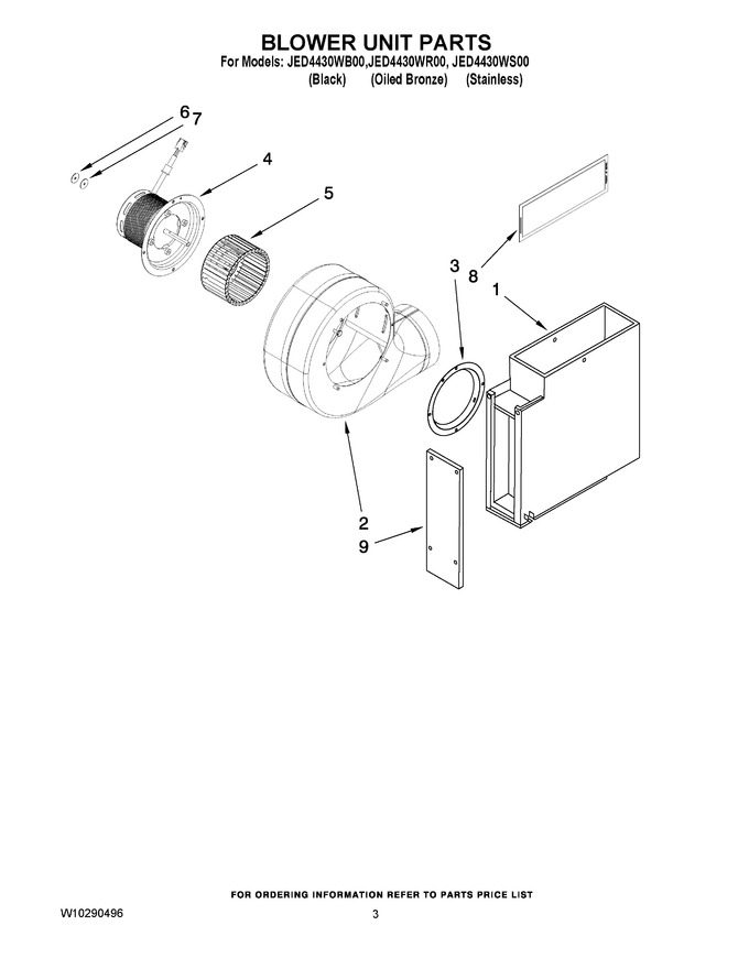 Diagram for JED4430WB00