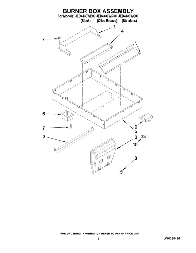 Diagram for JED4430WS00