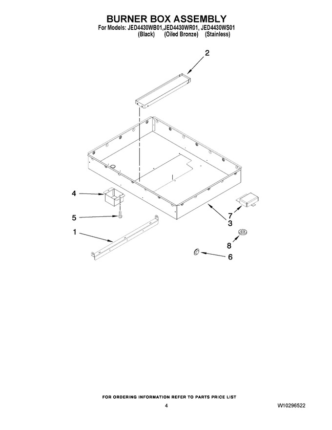 Diagram for JED4430WB01