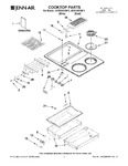 Diagram for 01 - Cooktop Parts