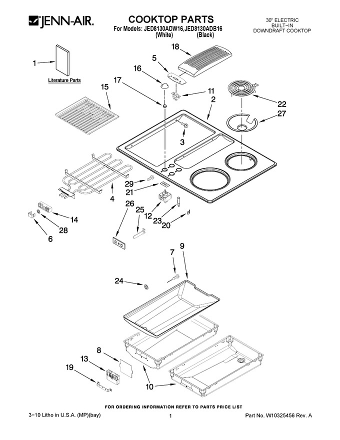 Diagram for JED8130ADB16