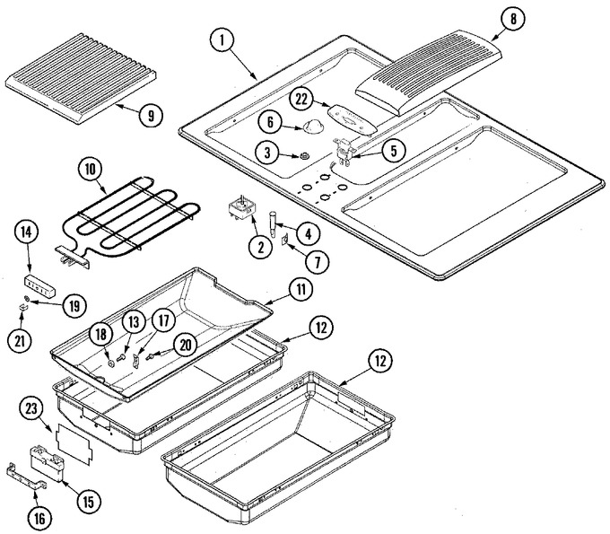 Diagram for JED8230ADB