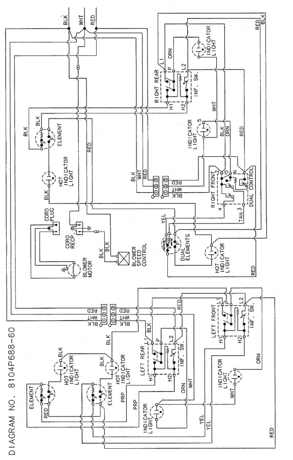 Diagram for JED8430ADW
