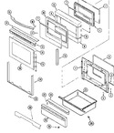 Diagram for 03 - Door/warming Drawer