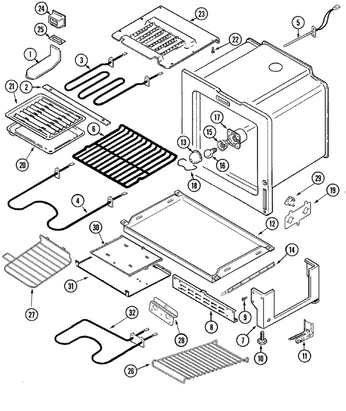 Diagram for JER8750BAW