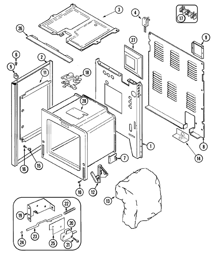 Diagram for JER8849BCW
