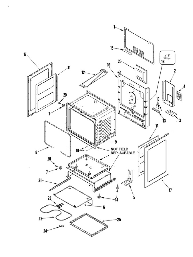 Diagram for JER8885RAF