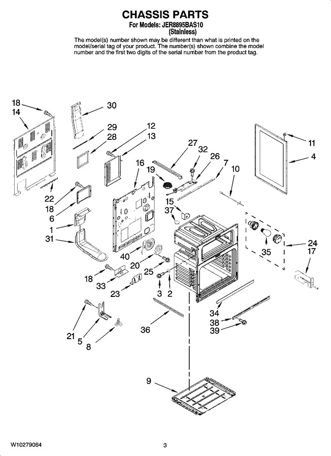 Diagram for JER8895BAS10