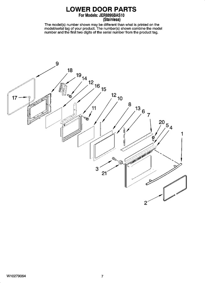 Diagram for JER8895BAS10