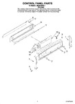 Diagram for 02 - Control Panel Parts
