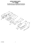 Diagram for 04 - Upper Door Parts