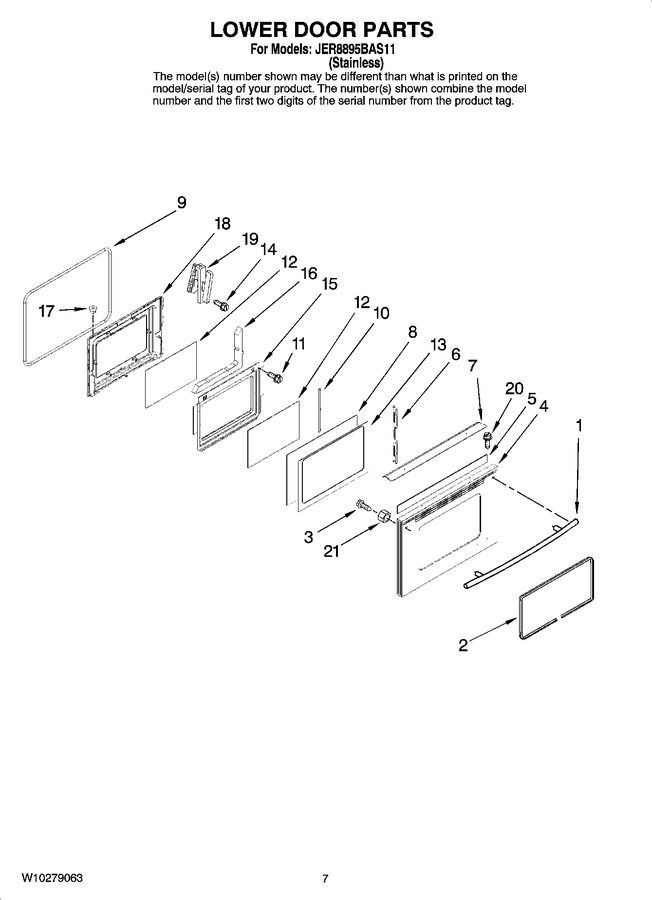 Diagram for JER8895BAS11
