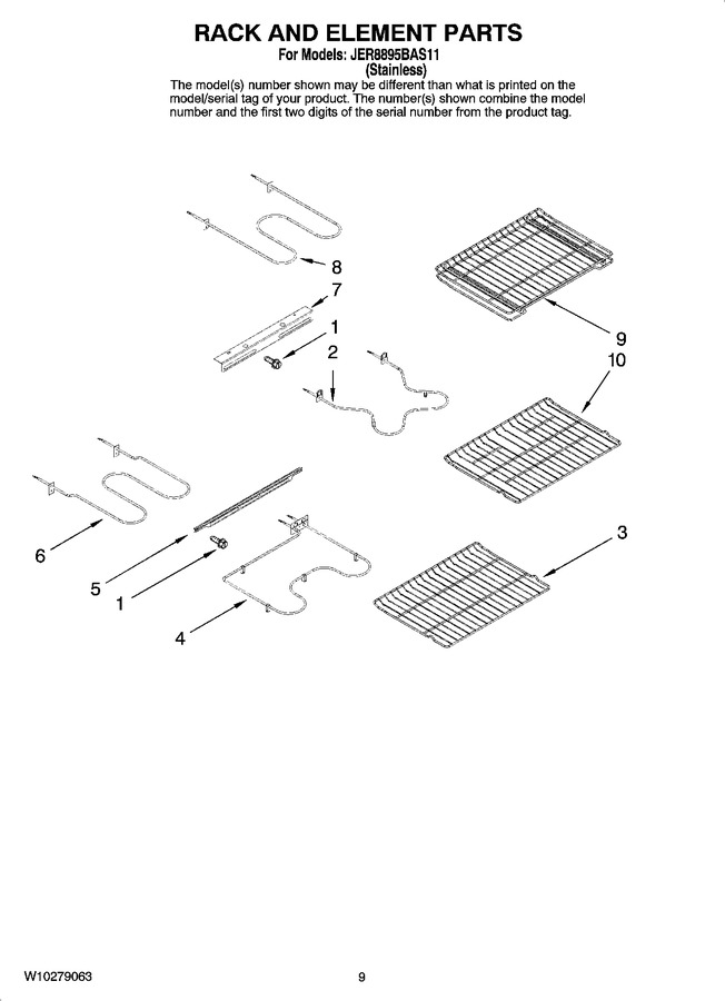 Diagram for JER8895BAS11