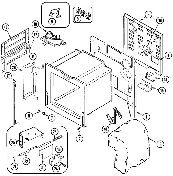 Diagram for JES9750AAW