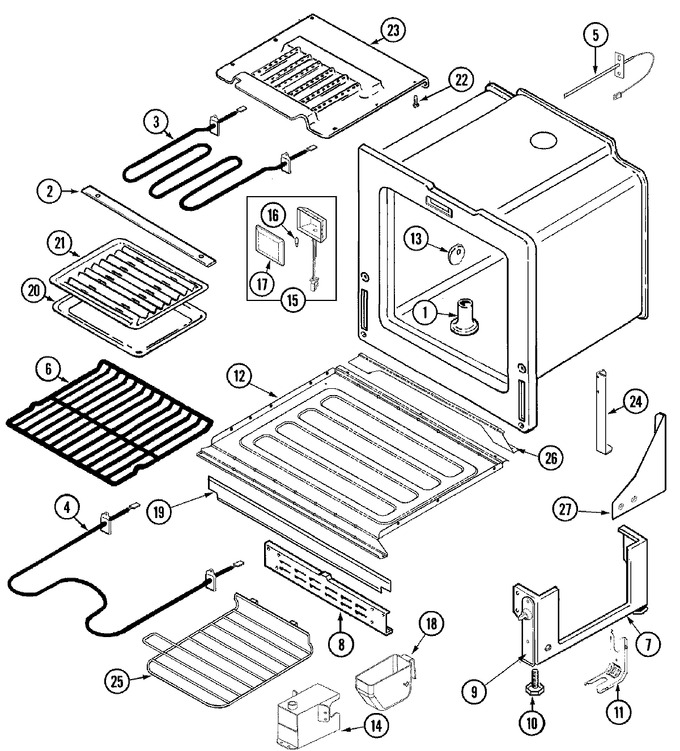 Diagram for JES9750AAS