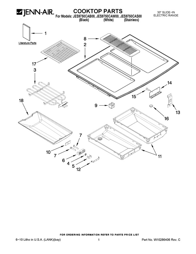 Diagram for JES9750CAS00