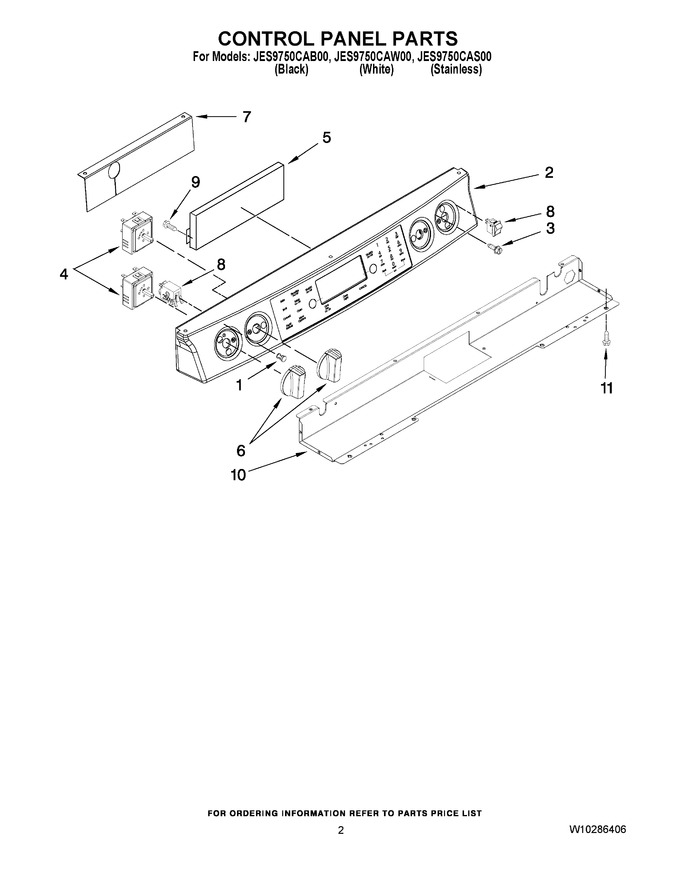 Diagram for JES9750CAS00