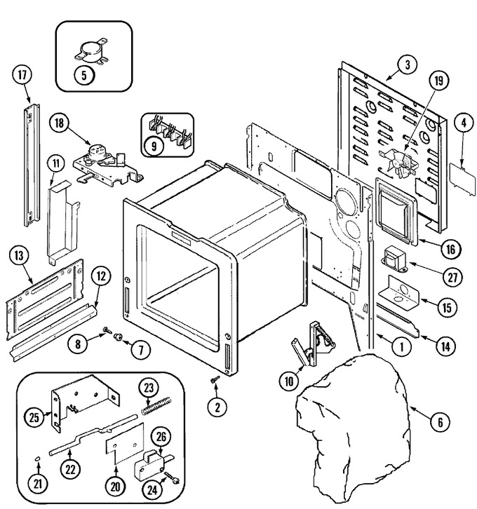 Diagram for JES9800ACW
