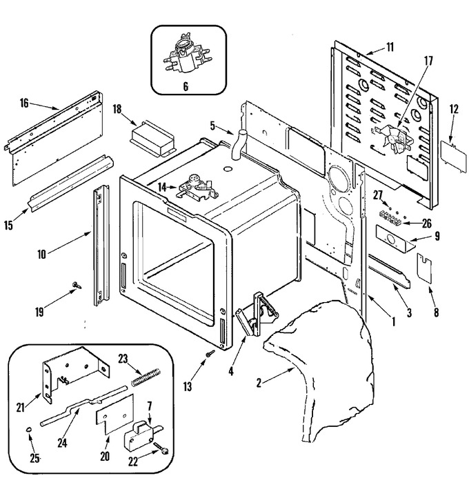 Diagram for JES9800BAB