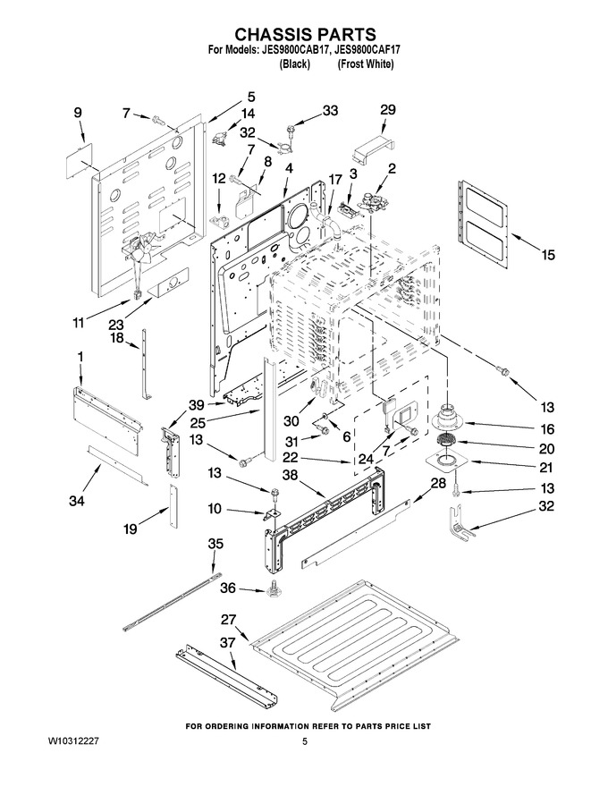 Diagram for JES9800CAF17