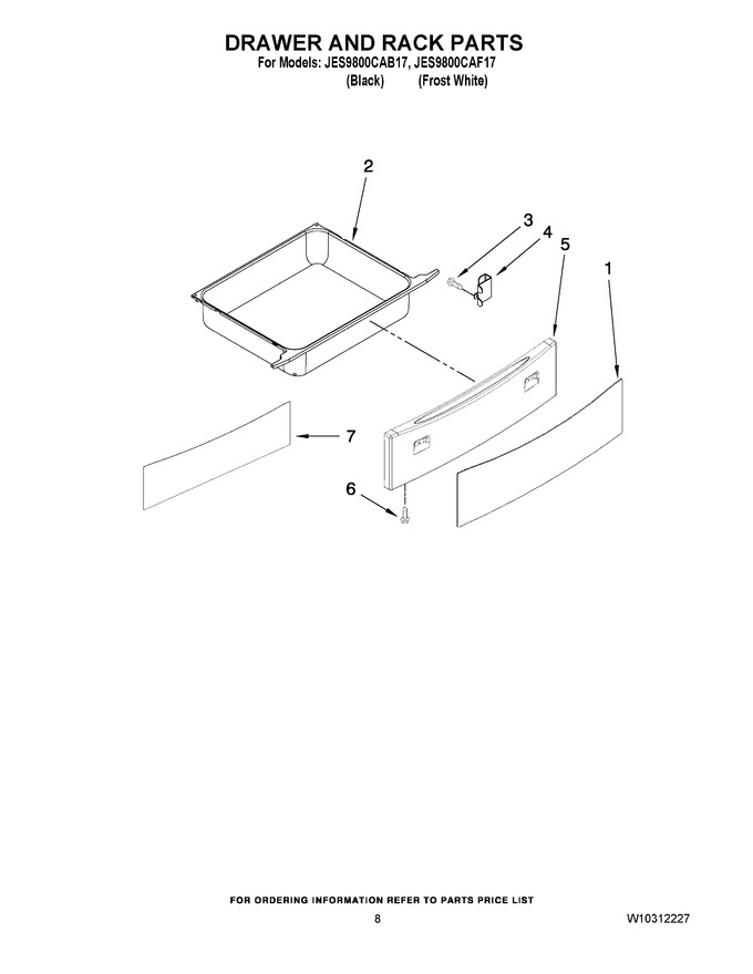 Diagram for JES9800CAB17